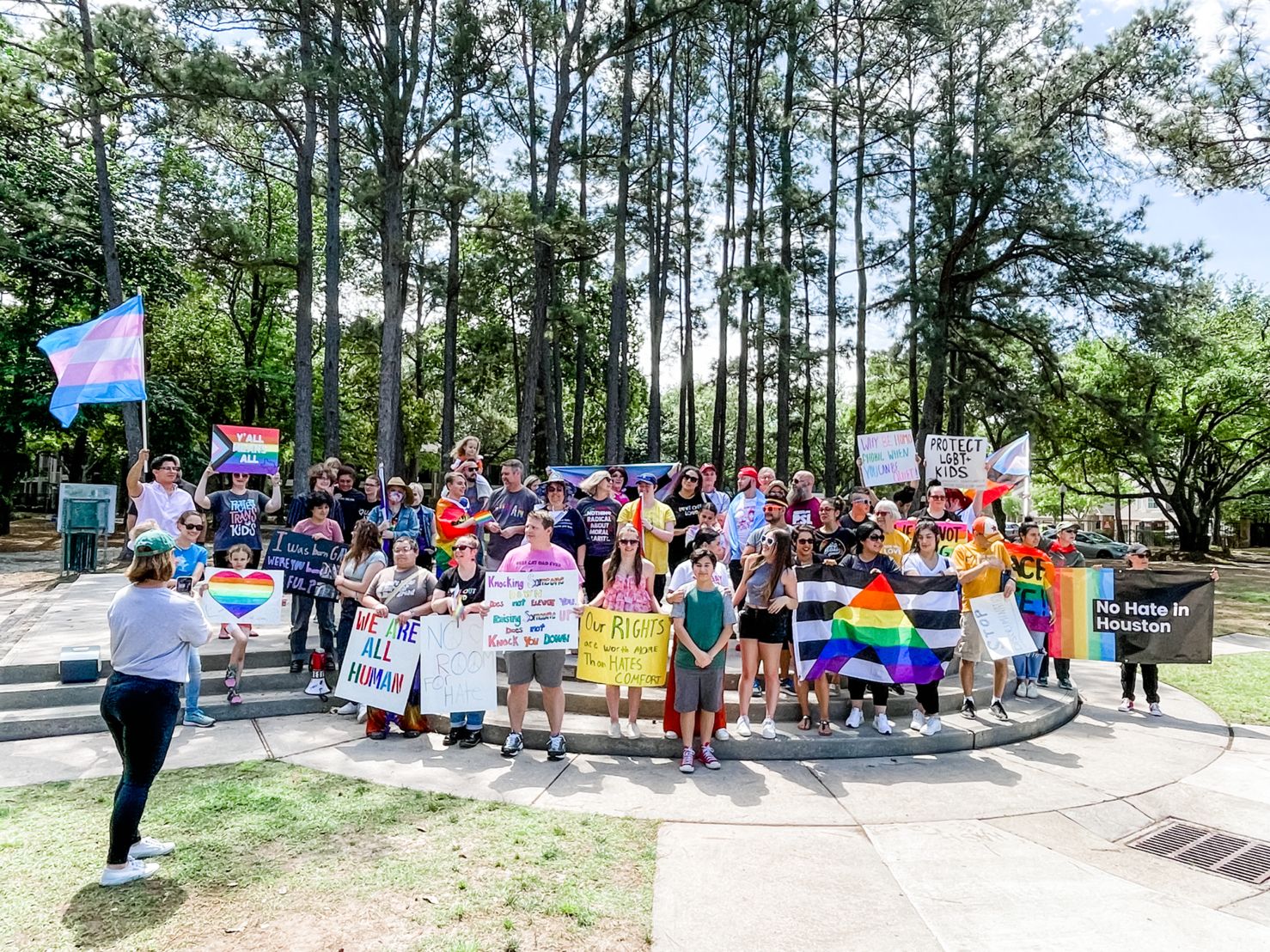 Kingwood Texas LGBTQ+ Rally